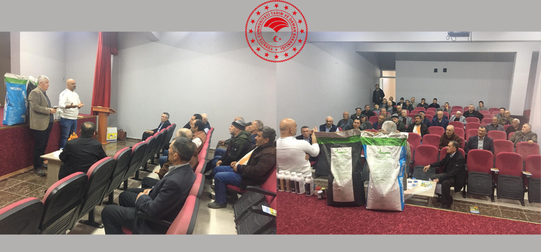 Yenipazar’da Çiftçilerimize Bilgilendirme Toplantısı Düzenlendi