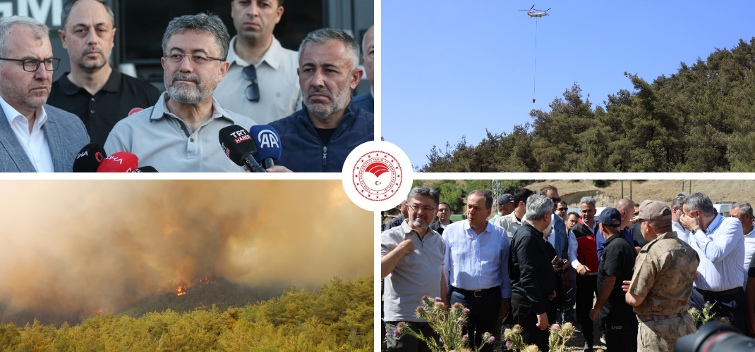 TARIM VE ORMAN BAKANIMIZ SAYIN İBRAHİM YUMAKLI BİLECİK’TE ORMAN YANGINLARIYLA İLGİLİ İNCELEMELERDE BULUNDU