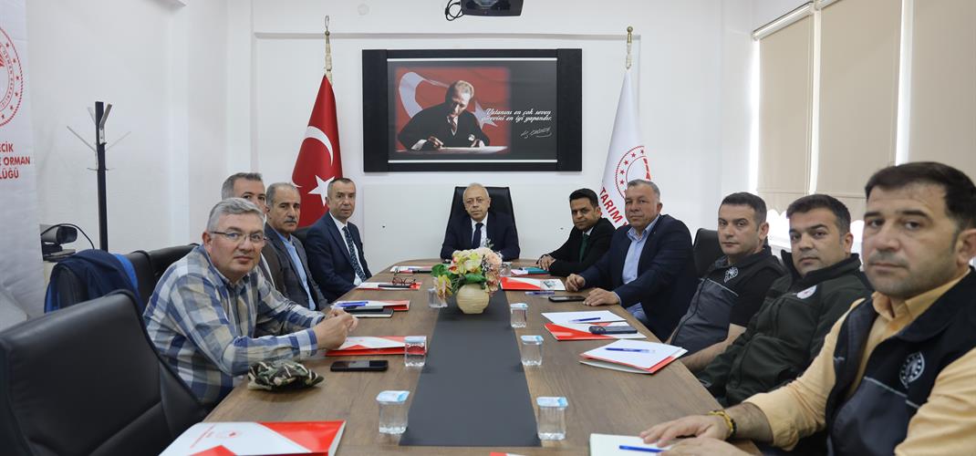 İL BİTKİSEL ÜRETİM PLANLAMA TOPLANTISI GERÇEKLEŞTİRİLDİ