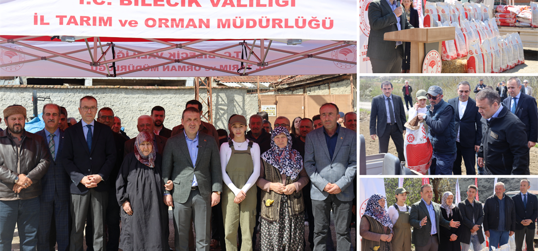 Yağlık Ayçiçeği Tohumu Kurtköy’de Dağıtıldı